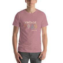Load image into Gallery viewer, Vintage 1969, April 29th Unisex T-Shirt