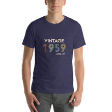 Load image into Gallery viewer, Vintage 1959, April 29th Unisex T-Shirt