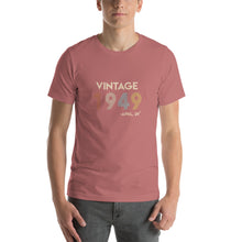 Load image into Gallery viewer, Vintage 1949, April 29th Unisex T-Shirt