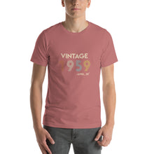 Load image into Gallery viewer, Vintage 1959, April 29th Unisex T-Shirt