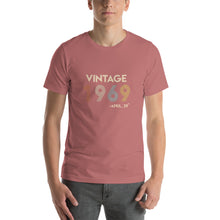 Load image into Gallery viewer, Vintage 1969, April 29th Unisex T-Shirt