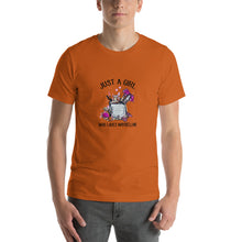 Load image into Gallery viewer, Just a girl who loves maybelline Unisex T-Shirt
