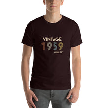 Load image into Gallery viewer, Vintage 1959, April 29th Unisex T-Shirt
