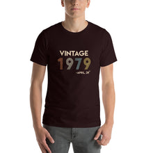 Load image into Gallery viewer, Vintage 1979, April 29th Unisex T-Shirt
