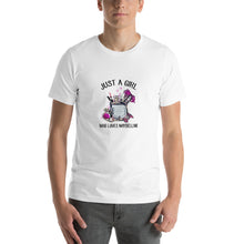 Load image into Gallery viewer, Just a girl who loves maybelline Unisex T-Shirt
